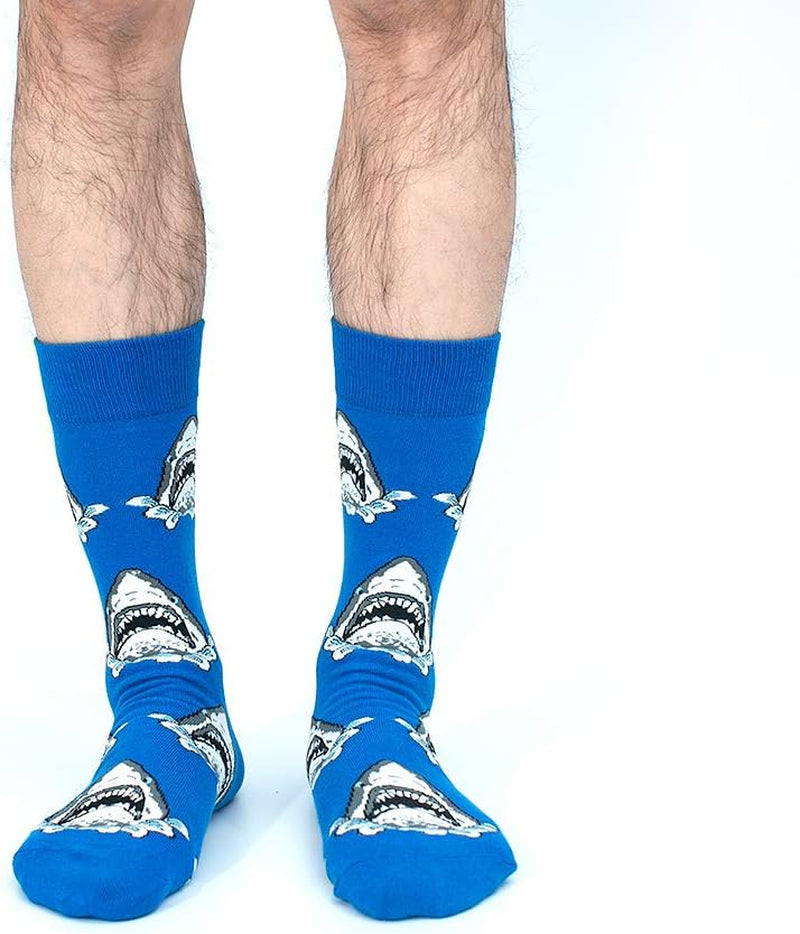 Fun Socks,Funny Socks for Men Novelty Crazy Crew Dress Socks,Cool Cute Food Graphic Animal Socks